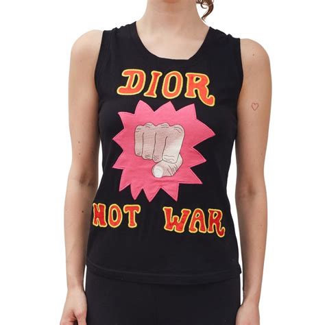 dior not war t shirt